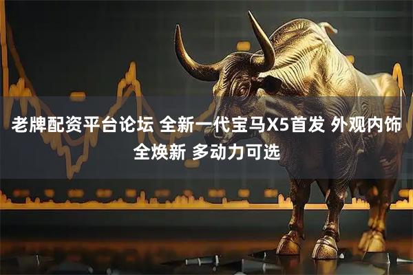老牌配资平台论坛 全新一代宝马X5首发 外观内饰全焕新 多动力可选